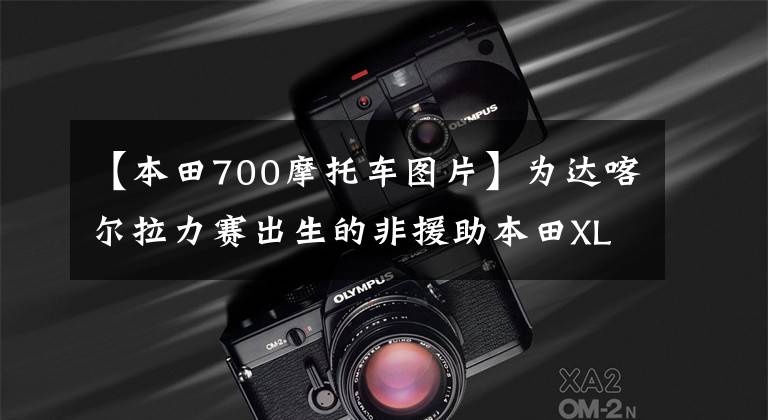 【本田700摩托车图片】为达喀尔拉力赛出生的非援助本田XL700V  Transalp