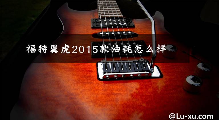 福特翼虎2015款油耗怎么样