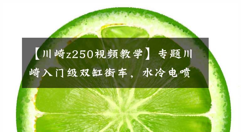 【川崎z250视频教学】专题川崎入门级双缸街车，水冷电喷引擎，配17L大油箱，极速153km/h
