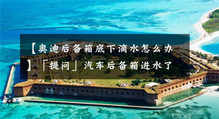 【奥迪后备箱底下滴水怎么办】「提问」汽车后备箱进水了,是哪里坏了吗?