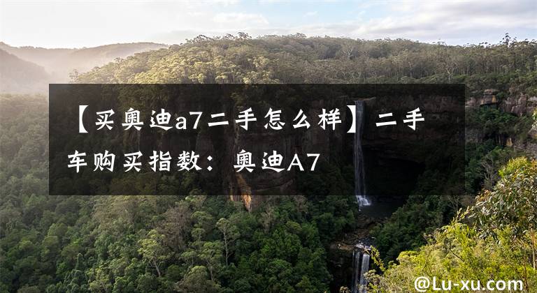 【买奥迪a7二手怎么样】二手车购买指数:奥迪A7