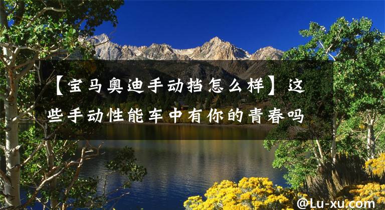 【宝马奥迪手动挡怎么样】这些手动性能车中有你的青春吗?