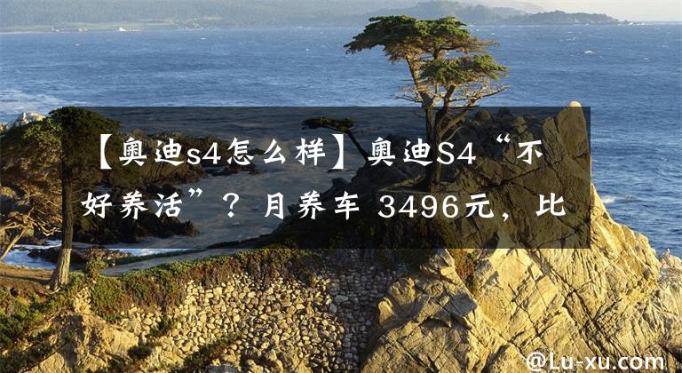 【奥迪s4怎么样】奥迪S4“不好养活”?月养车 3496元,比A4L贵1/3