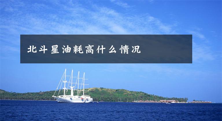 北斗星油耗高什么情况