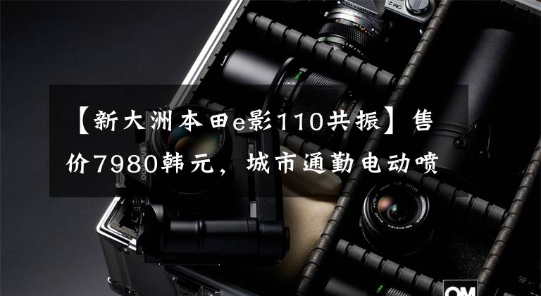 【新大洲本田e影110共振】售价7980韩元，城市通勤电动喷雾滑板车，6.5升大型油箱，续航300公里！