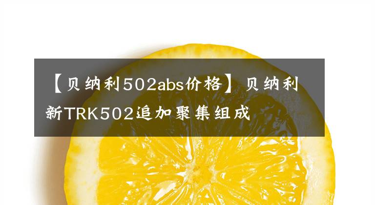 【贝纳利502abs价格】贝纳利新TRK502追加聚集组成