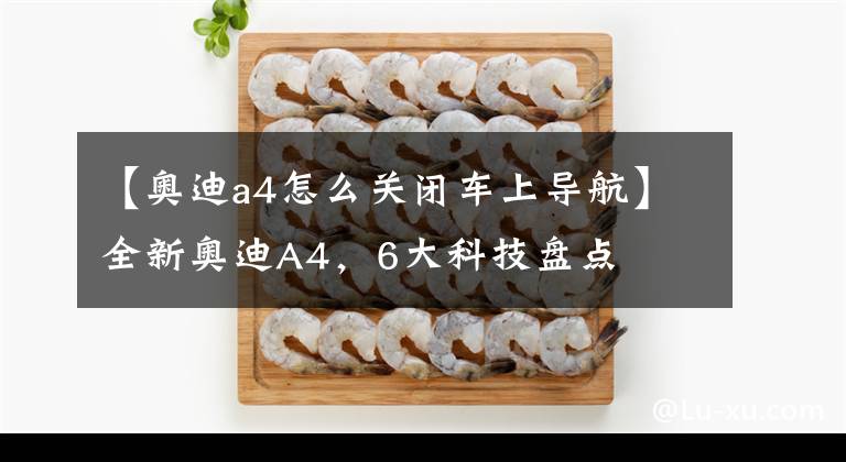 【奥迪a4怎么关闭车上导航】全新奥迪A4,6大科技盘点