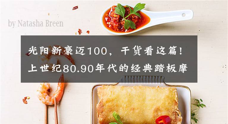 光阳新豪迈100,干货看这篇!上世纪80.90年代的经典踏板摩托,这8款你骑过哪个?