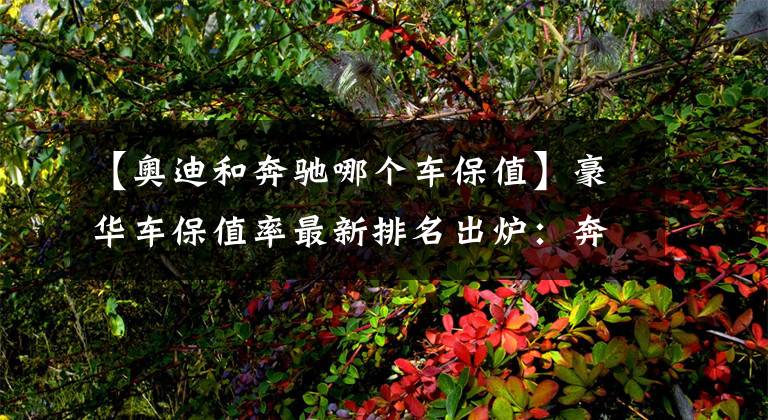 【奥迪和奔驰哪个车保值】豪华车保值率最新排名出炉：奔驰季军，奥迪前五，特斯拉未进前十