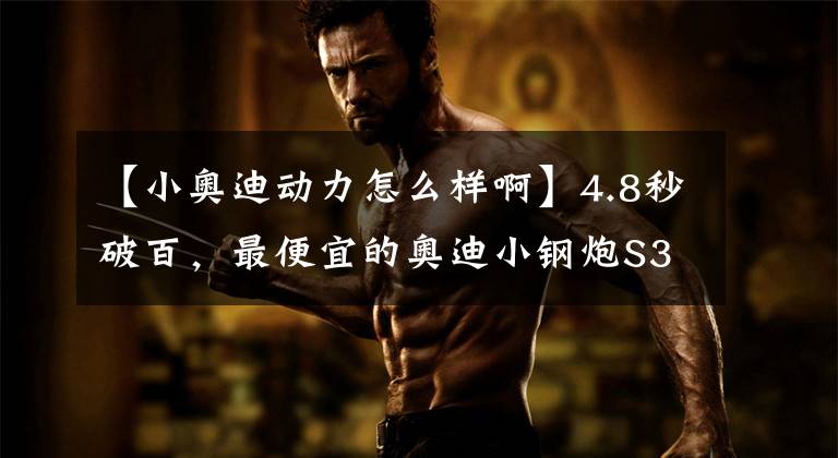 【小奥迪动力怎么样啊】4.8秒破百,最便宜的奥迪小钢炮S3新款发布,科技感极强