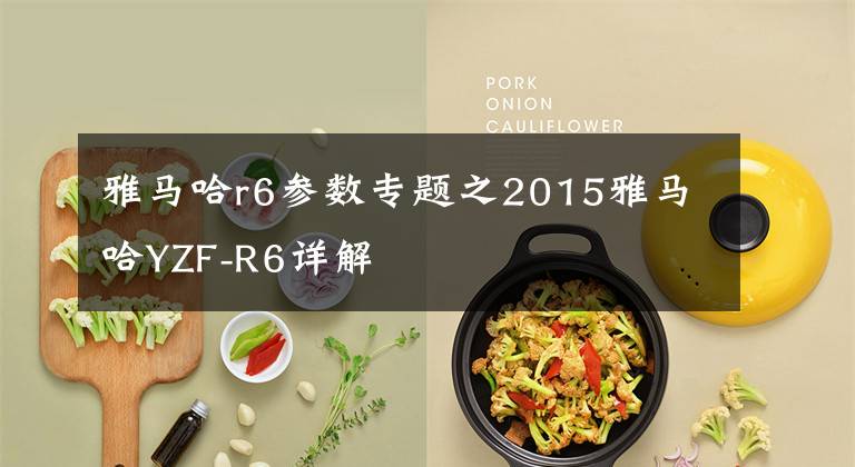 雅马哈r6参数专题之2015雅马哈YZF-R6详解