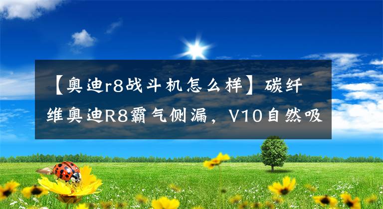 【奥迪r8战斗机怎么样】碳纤维奥迪R8霸气侧漏,V10自然吸气的声浪你受得了吗?