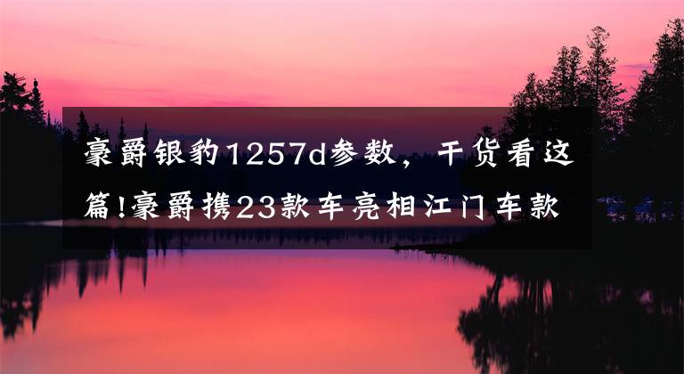 豪爵银豹1257d参数，干货看这篇!豪爵携23款车亮相江门车款，最大排量750mL！