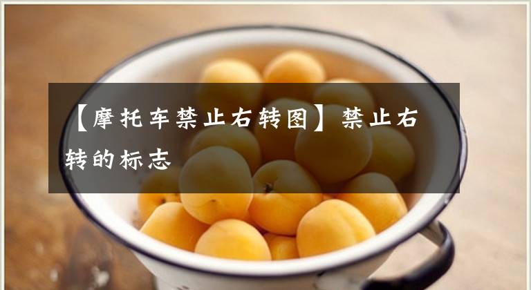 【摩托车禁止右转图】禁止右转的标志