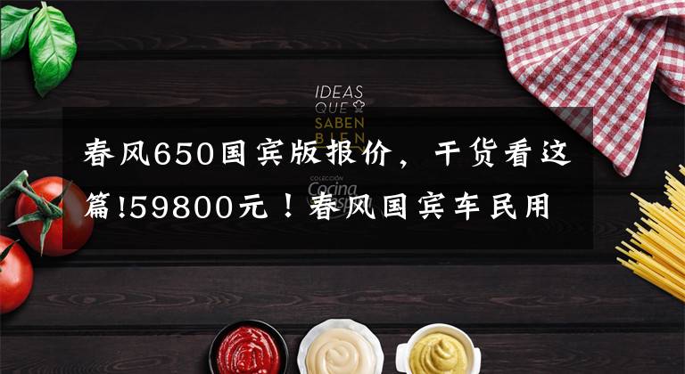 春风650国宾版报价，干货看这篇!59800元！春风国宾车民用版650TR-G售价公布
