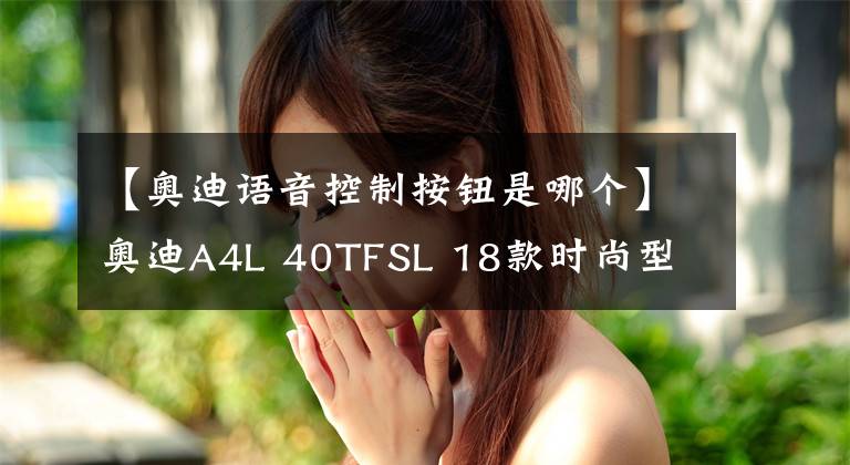 【奥迪语音控制按钮是哪个】奥迪A4L 40TFSL 18款时尚型 功能按键说明（有用干货）
