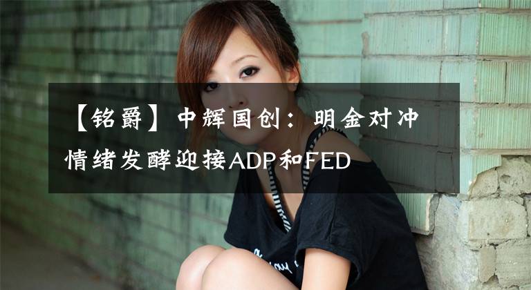 【铭爵】中辉国创:明金对冲情绪发酵迎接ADP和FED