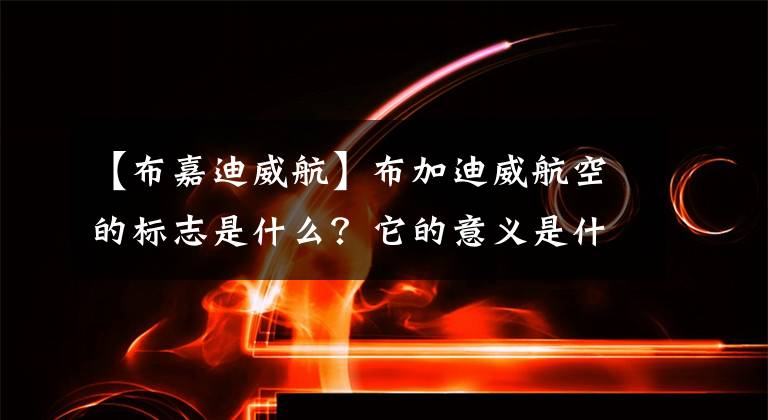 【布嘉迪威航】布加迪威航空的标志是什么？它的意义是什么？