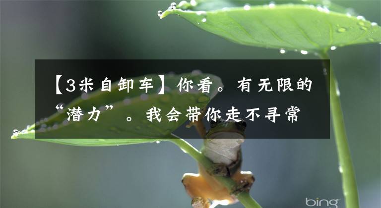 【3米自卸车】你看。有无限的“潜力”。我会带你走不寻常的致富之路。