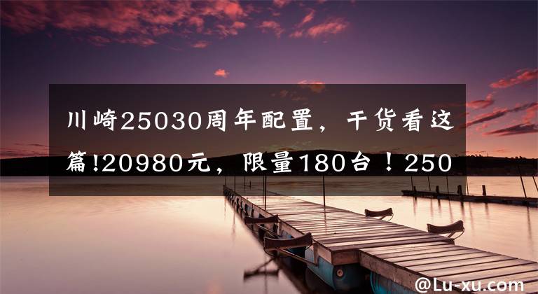 川崎25030周年配置,干货看这篇!20980元,限量180台!250NK三十周年纪念版天猫首发抢购