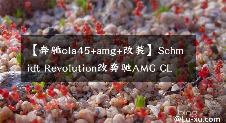 【奔驰cla45+amg+改装】Schmidt Revolution改奔驰AMG CLA45