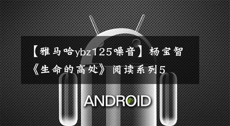 【雅马哈ybz125噪音】杨宝智《生命的高处》阅读系列5