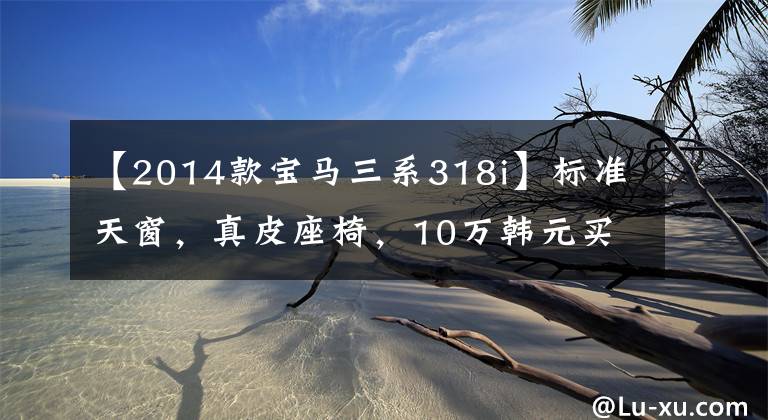 【2014款宝马三系318i】标准天窗，真皮座椅，10万韩元买这辆宝马3系？|二手车