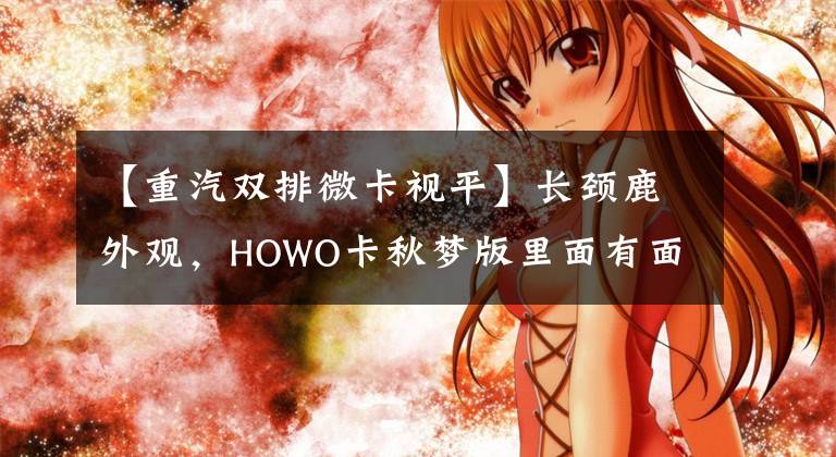 【重汽双排微卡视平】长颈鹿外观，HOWO卡秋梦版里面有面！
