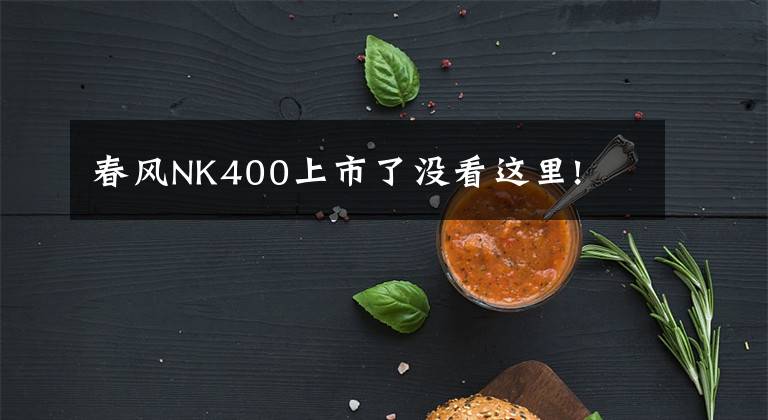 春风NK400上市了没看这里!