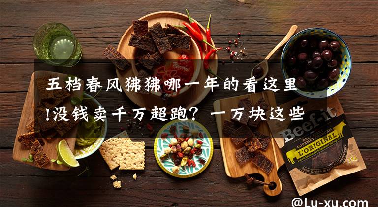 五档春风狒狒哪一年的看这里!没钱卖千万超跑?一万块这些车圆你超跑梦!