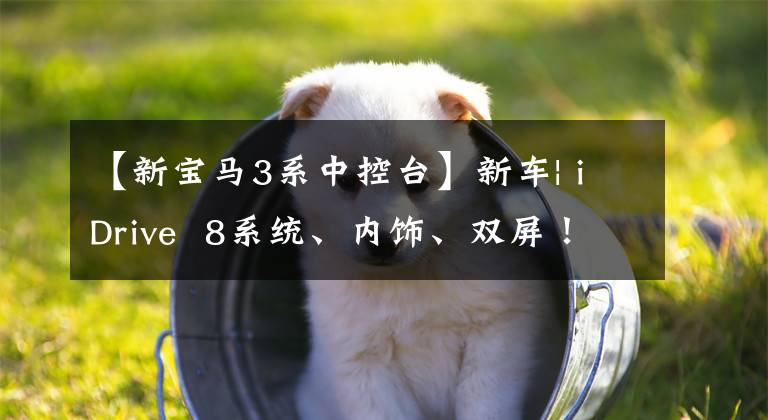 【新宝马3系中控台】新车| iDrive  8系统、内饰、双屏！新宝马3系正式公布
