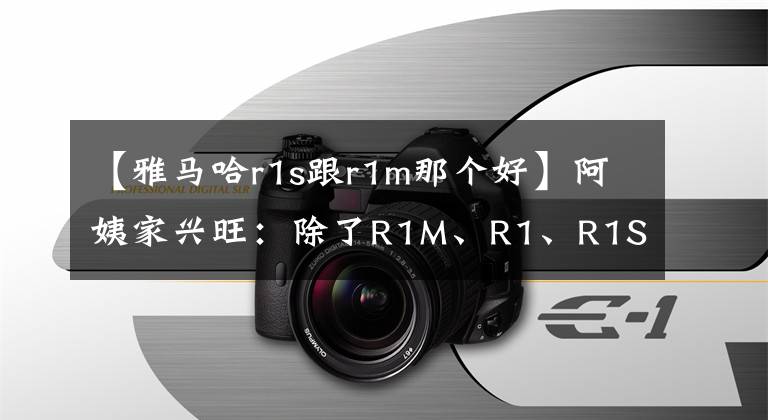 【雅马哈r1s跟r1m那个好】阿姨家兴旺:除了R1M、R1、R1S,雅马哈推了新版本