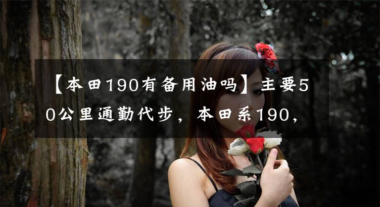【本田190有备用油吗】主要50公里通勤代步,本田系190,哪个更合适?