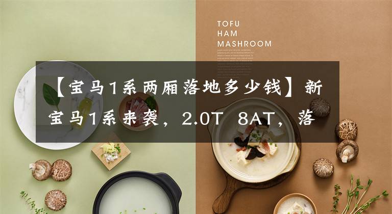 【宝马1系两厢落地多少钱】新宝马1系来袭，2.0T  8AT，落地价格比奥迪A3更有诚意。