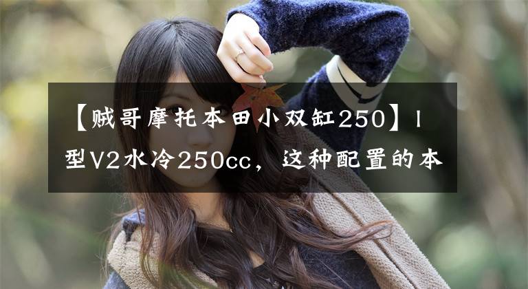 【贼哥摩托本田小双缸250】l型V2水冷250cc,这种配置的本田摩托车很少见。
