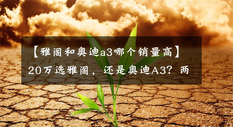 【雅阁和奥迪a3哪个销量高】20万选雅阁，还是奥迪A3？两车空间、动力、保养费用分析