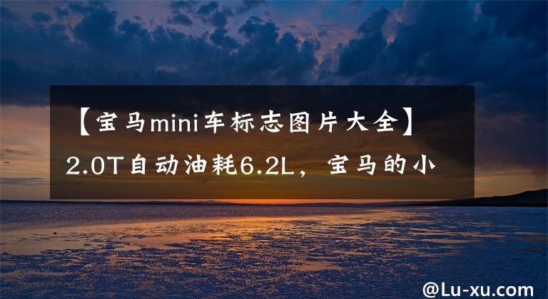 【宝马mini车标志图片大全】2.0T自动油耗6.2L,宝马的小型滑板车,原装进口,mini给你看看。