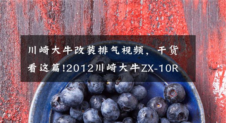 川崎大牛改装排气视频,干货看这篇!2012川崎大牛ZX-10R ABS版