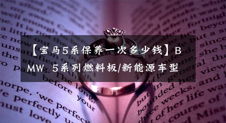 【宝马5系保养一次多少钱】BMW 5系列燃料板/新能源车型如何选择,总比先看养车成本好。