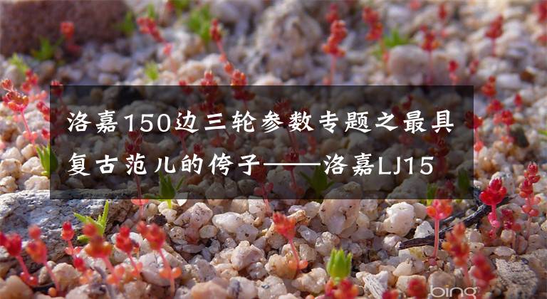 洛嘉150边三轮参数专题之最具复古范儿的侉子——洛嘉LJ150B,售价喜人!