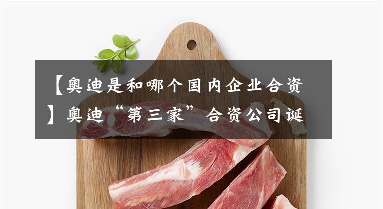 【奥迪是和哪个国内企业合资】奥迪“第三家”合资公司诞生,首款国产车2024年投产