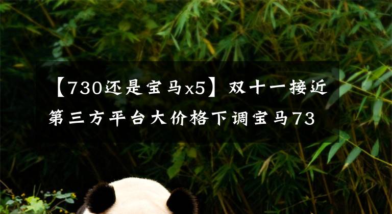 【730还是宝马x5】双十一接近第三方平台大价格下调宝马730和宝马X5对降至60万人。