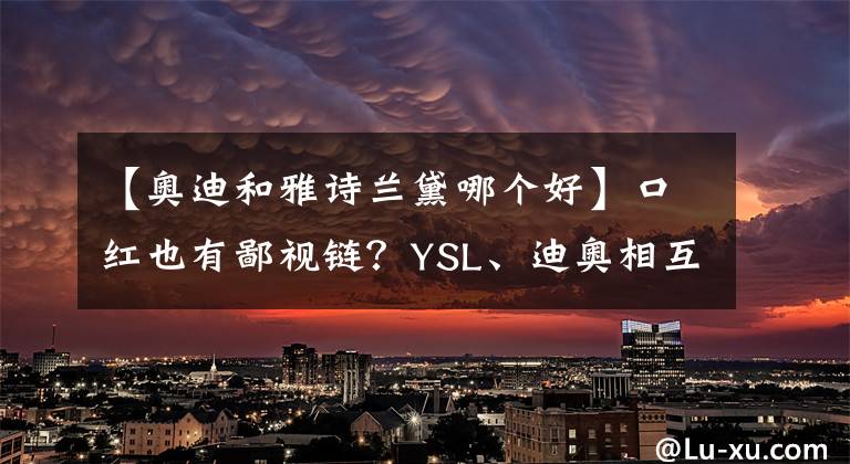 【奥迪和雅诗兰黛哪个好】口红也有鄙视链？YSL、迪奥相互看不起，最底层竟是名创优品