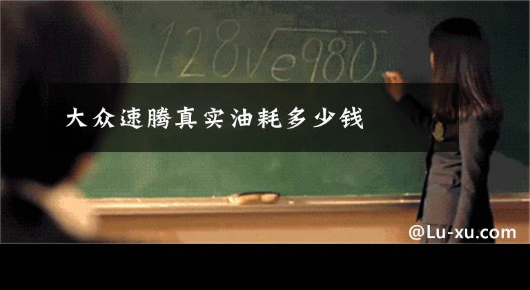 大众速腾真实油耗多少钱