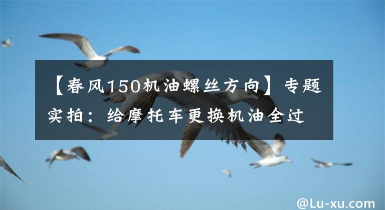【春风150机油螺丝方向】专题实拍:给摩托车更换机油全过程