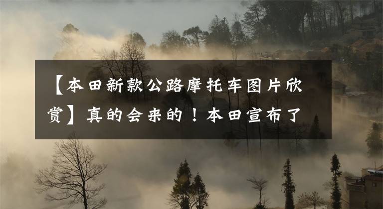 【本田新款公路摩托车图片欣赏】真的会来的！本田宣布了新车预告HAWK 11咖啡复古3月出道。