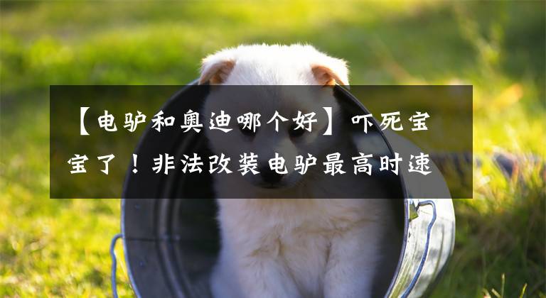 【电驴和奥迪哪个好】吓死宝宝了！非法改装电驴最高时速160公里，百公里加速狂超宝马7系