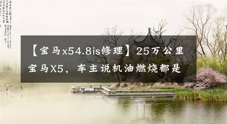 【宝马x54.8is修理】25万公里宝马X5,车主说机油燃烧都是小问题。