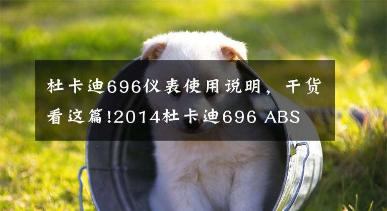 杜卡迪696仪表使用说明,干货看这篇!2014杜卡迪696 ABS