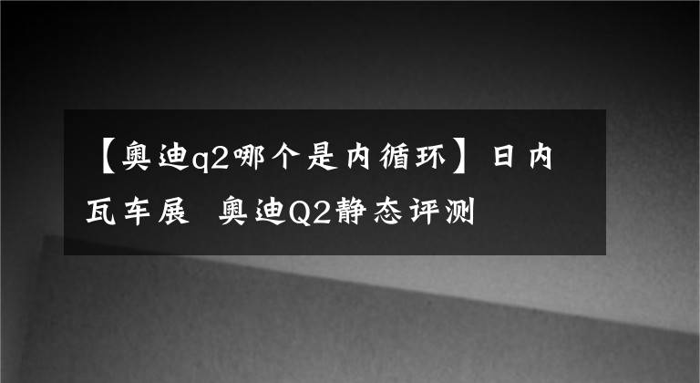 【奥迪q2哪个是内循环】日内瓦车展 奥迪Q2静态评测